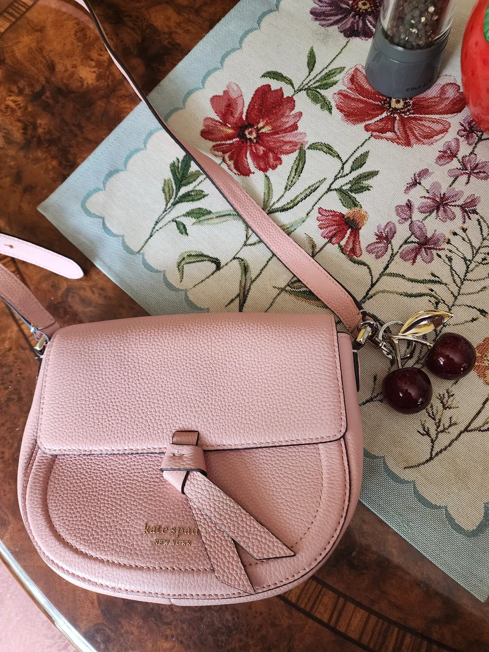 💓Kate Spade New York Blush Pink Crossbody Purse & Card Holder Bundle | NWOT